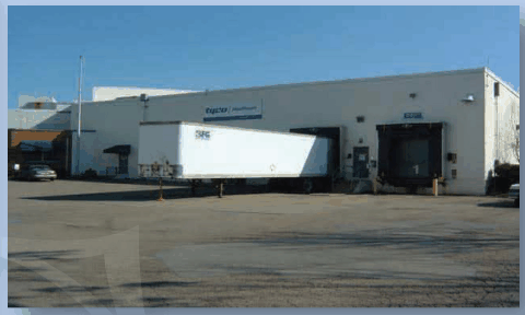 front view of warehouse