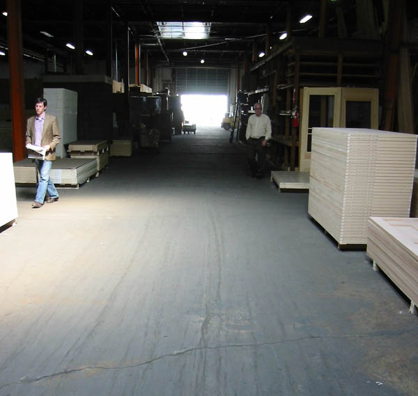 Ceiling of Warehouse