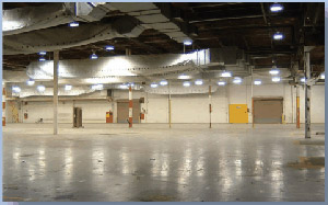interior warehouse space